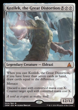 Kozilek, the Great Distortion